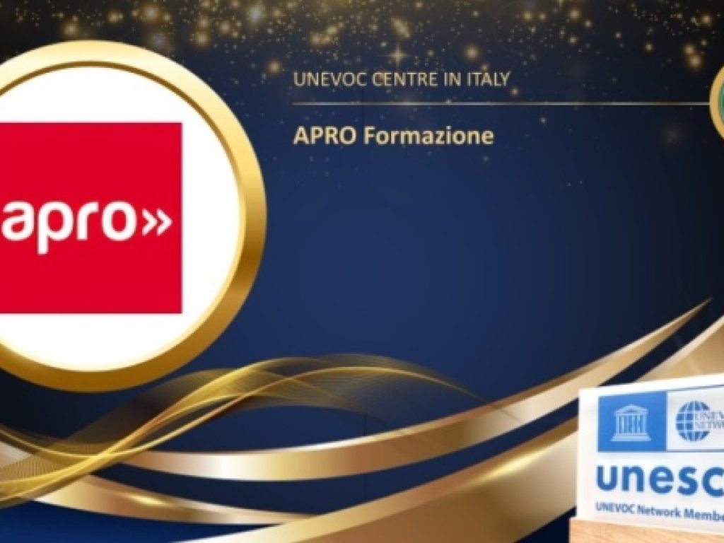 Importante riconoscimento ottenuto da APRO Formazione dall’UNESCO, l’Organizzazione delle Nazioni Unite per l’Educazione, la Scienza e la Cultura